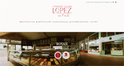 Desktop Screenshot of confiserielopez.com